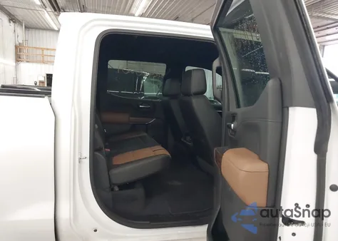 2019 Chevrolet Silverado 1500 High Country z USA, uszkodzony, nr VIN 3GCUYHEL8KG126228